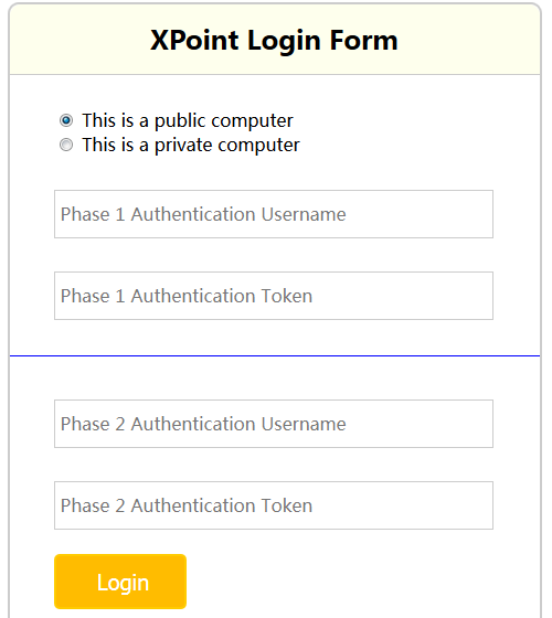 Single Sign On – Two Factor Authentication – XPoint Network